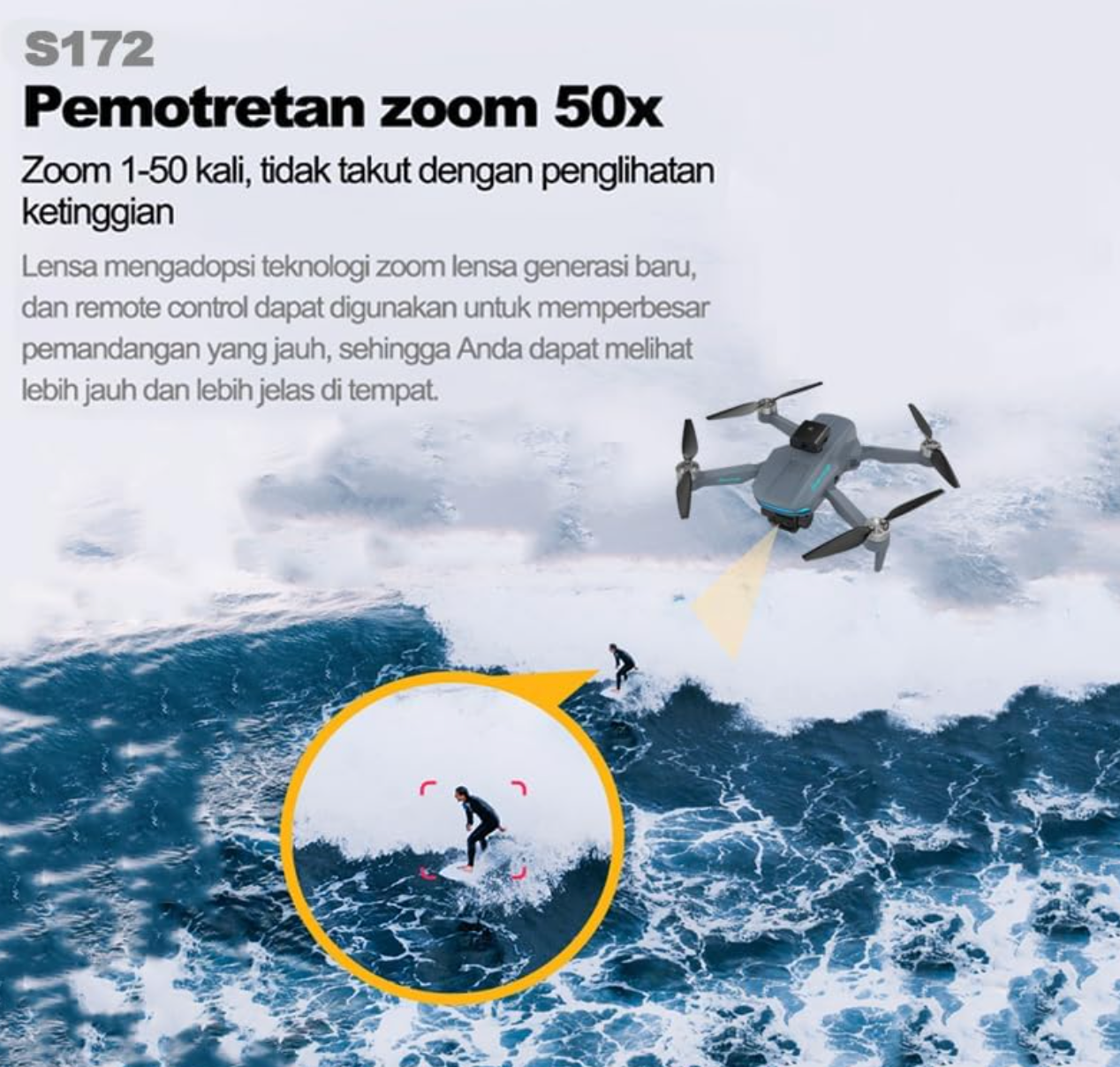 S172 drone with camera for adults 4k Drone HD