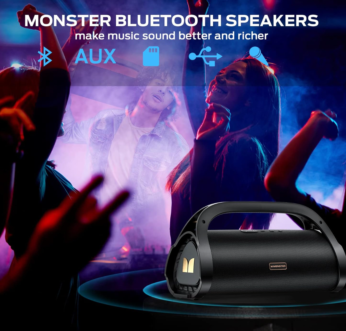 Monster Adventurer Max Portable Bluetooth Speaker