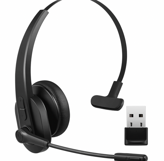 Bluetooth Headset, Sarevile Bluetooth Trucker Headset