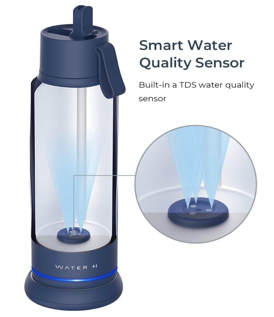 Vita Smart Water Bottle (Dark Blue)