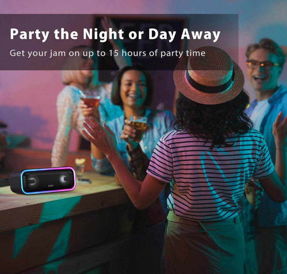 DOSS SoundBox Pro Plus Bluetooth Speaker Wireless with 24W Stereo Sound