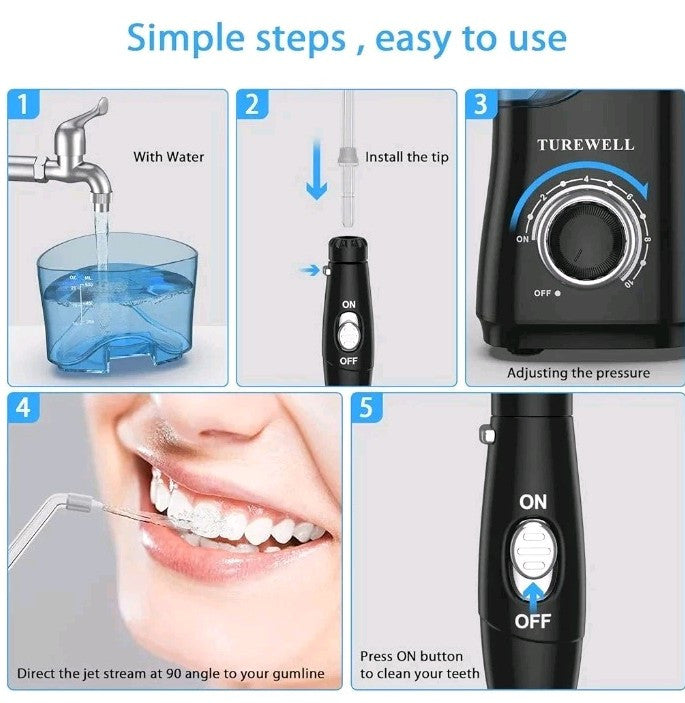 Turewell water flosser