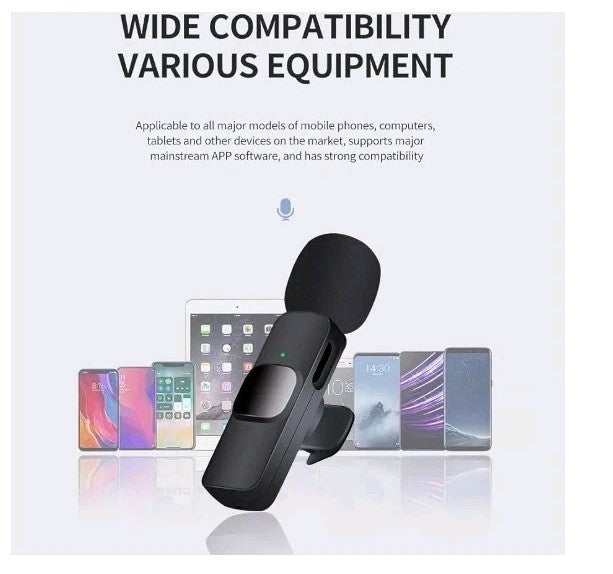 wireless lavalier microphone(4 Pieces)