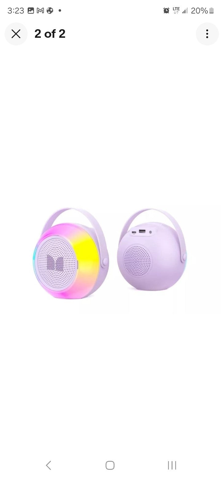Monster M8 Portable Mobile Speakers With Karaoke