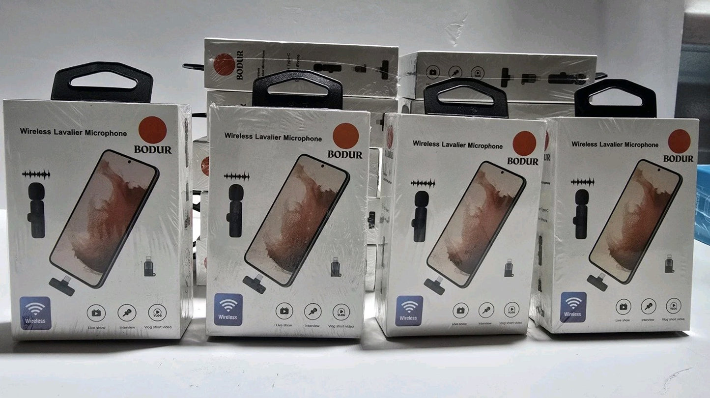 wireless lavalier microphone(4 Pieces)