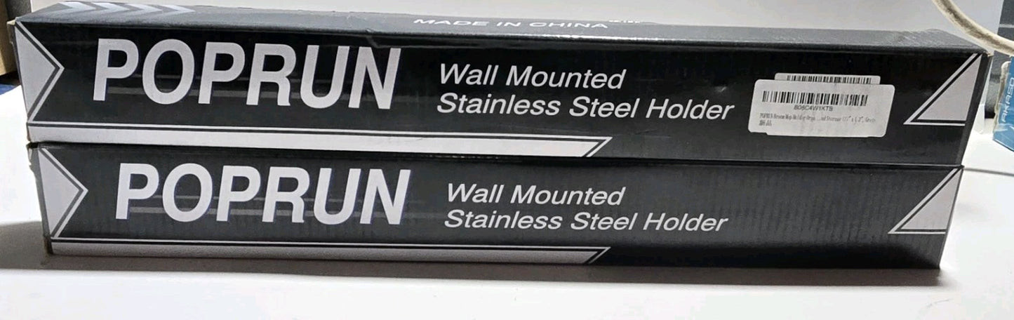 Wall Mount Stainless Stell Holder 2 Boxes