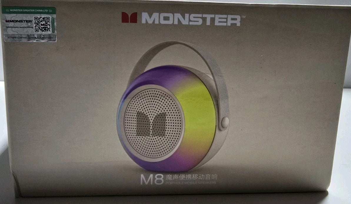 Monster M8 Portable Mobile Speakers With Karaoke