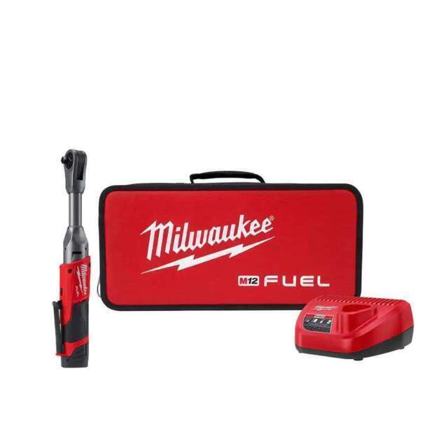 Milwaukee 2560-21 M12 FUEL 12V 3/8 Inch Extended Reach Ratchet 2.0AH Kit