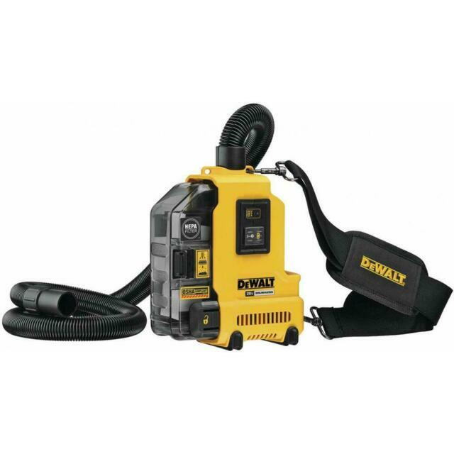DEWALT DWH161B - 20V MAX BBRUSHLESS UNIVERSAL DUST EXTRACTOR - TOOL ONLY - ULN